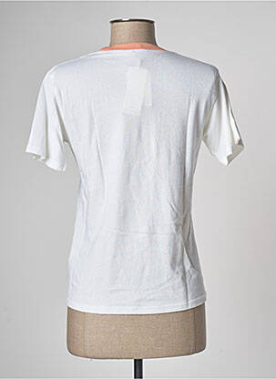 T-shirt blanc OBEY femme