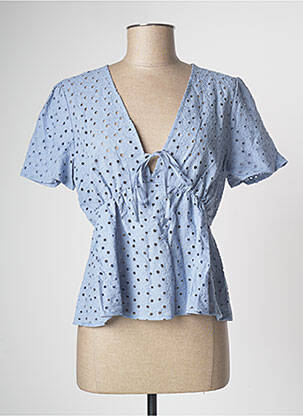 Top bleu GRACE & MILA femme