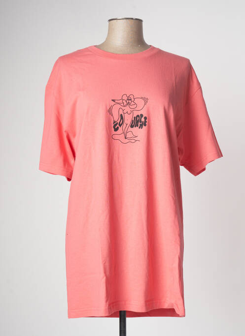 T-shirt rose GOUACHE pour femme