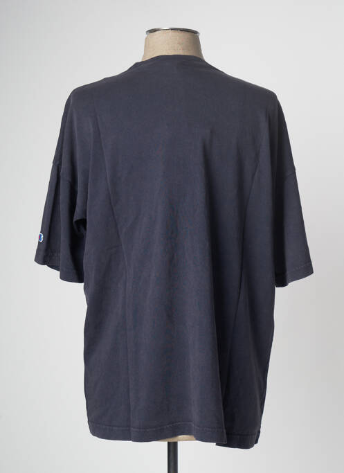 T-shirt bleu CHAMPION pour homme