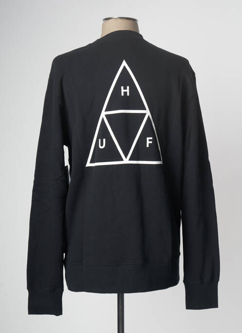 Sweat-shirt noir HUF pour homme