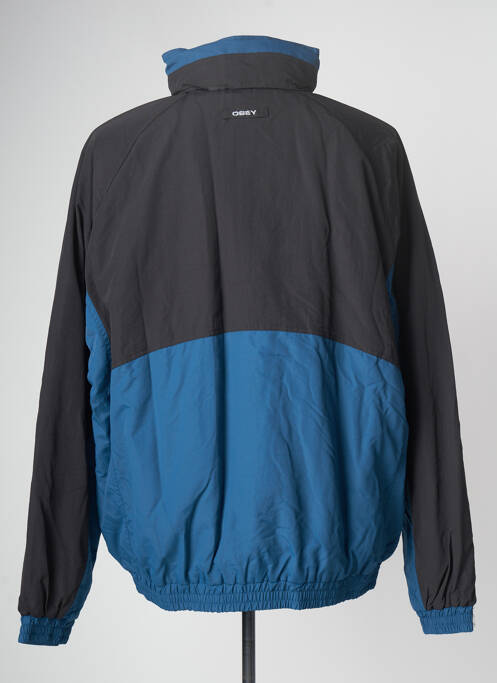 Coupe-vent bleu OBEY pour homme