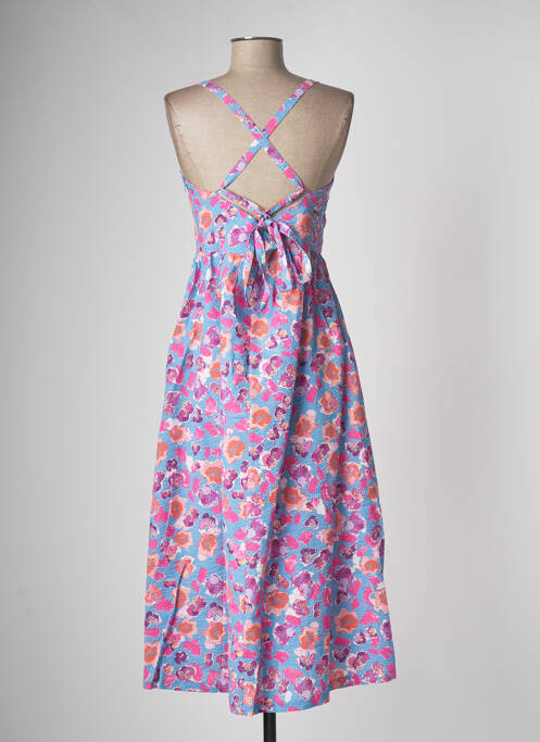 Robe mi-longue bleu GRACE & MILA pour femme