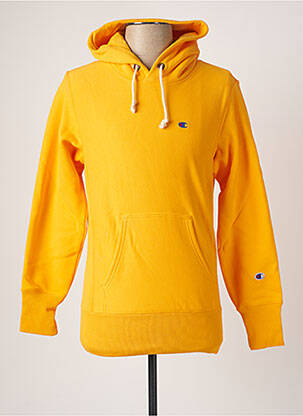 Sweat-shirt jaune CHAMPION homme