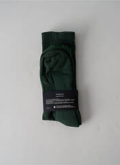 Chaussettes vert WASTED PARIS pour homme seconde vue