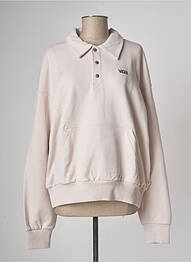 Sweat-shirt beige VANS femme