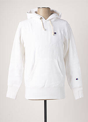 Sweat-shirt blanc CHAMPION homme