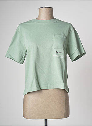T-shirt vert NIKE pour femme