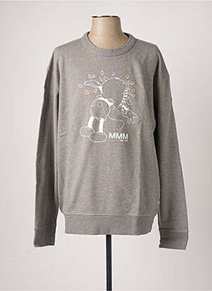 Sweat-shirt gris WOOD WOOD homme