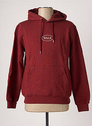 Sweat-shirt rouge WALK IN PARIS homme