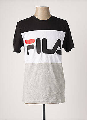 T-shirt noir FILA pour homme