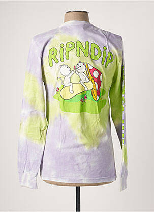 T-shirt violet RIPNDIP homme