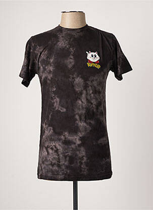 T-shirt noir RIPNDIP homme