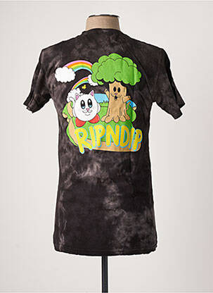 T-shirt noir RIPNDIP homme
