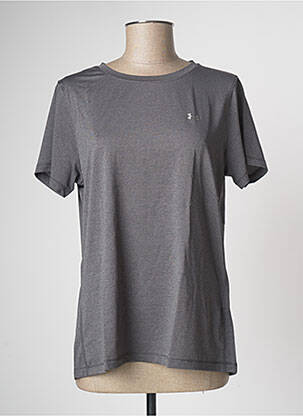 T-shirt gris UNDER ARMOUR pour femme
