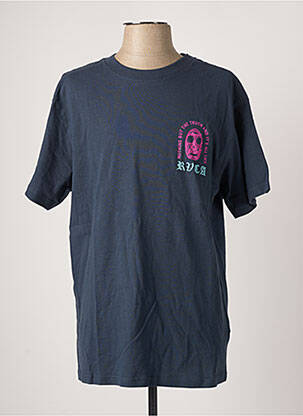 T-shirt bleu RVCA pour homme