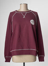 Sweat-shirt rouge SANTA CRUZ femme