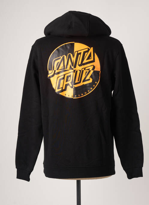 Sweat-shirt noir SANTA CRUZ pour homme