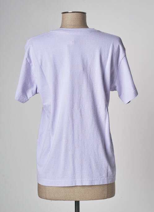 T-shirt violet TEALER pour femme