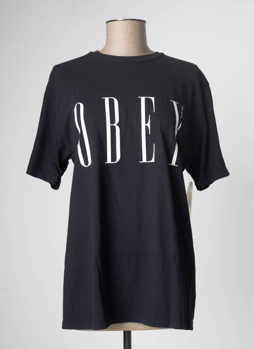 T-shirt noir OBEY pour femme