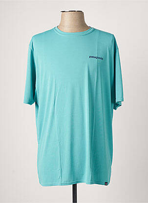 T-shirt bleu PATAGONIA pour homme