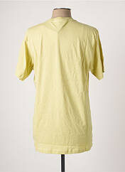 T-shirt jaune RVCA pour homme seconde vue