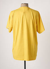 T-shirt jaune DEUS EX MACHINA pour homme seconde vue