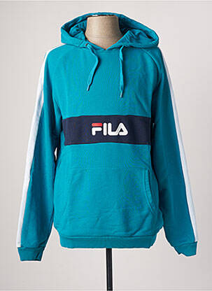 Sweat-shirt bleu FILA homme