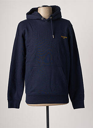 Sweat-shirt bleu HARMONY homme