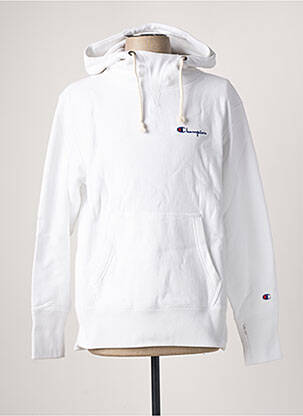 Sweat-shirt blanc CHAMPION homme