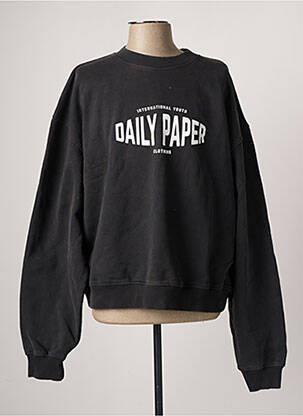 Sweat-shirt noir DAILY PAPER homme
