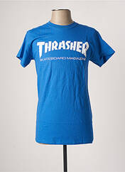 T-shirt bleu THRASHER pour homme seconde vue