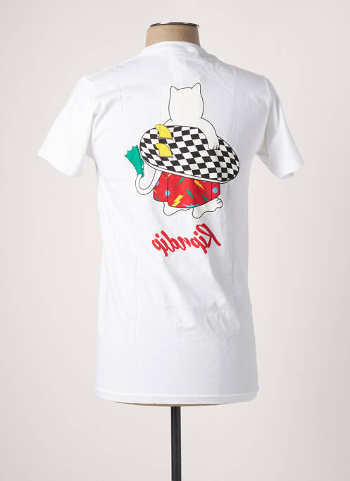 T-shirt blanc RIPNDIP pour homme