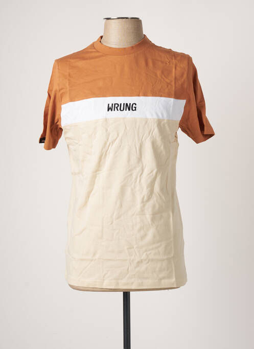 T-shirt beige WRUNG pour homme