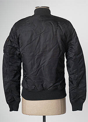 Blouson noir ALPHA INDUSTRIES femme