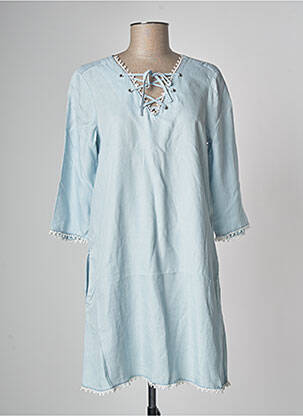 Robe courte bleu ONLY femme