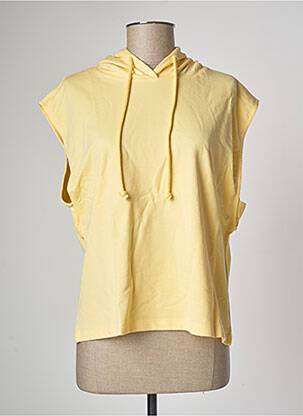 Sweat-shirt jaune NOISY MAY pour femme