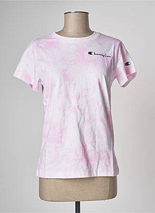 T-shirt rose CHAMPION pour femme