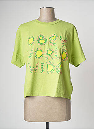 T-shirt vert OBEY femme