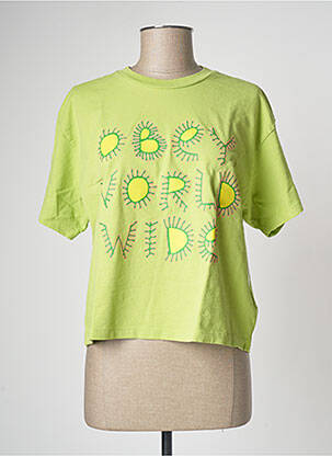 T-shirt vert OBEY pour femme