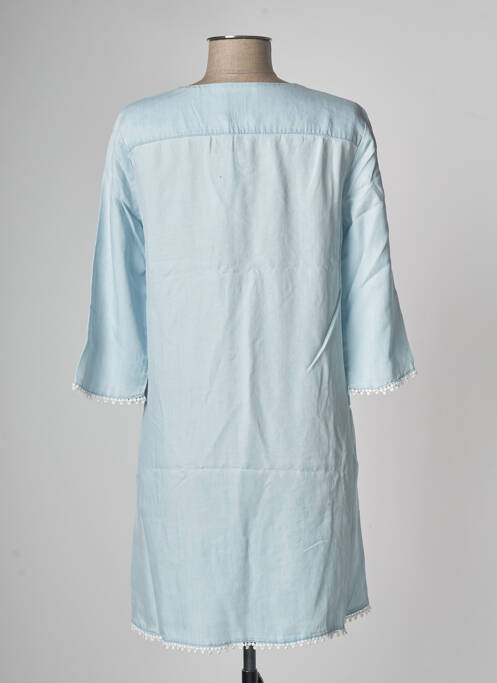 Robe courte bleu ONLY pour femme