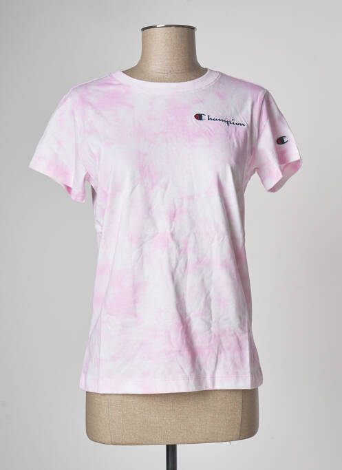 T-shirt rose CHAMPION pour femme