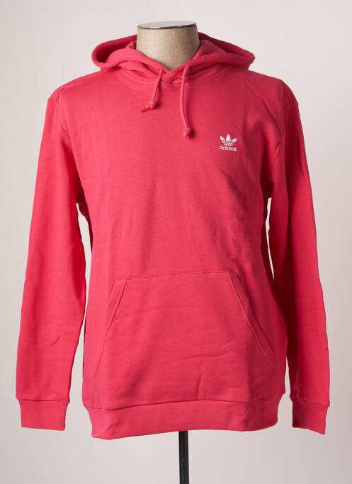 Sweat-shirt rose ADIDAS pour homme