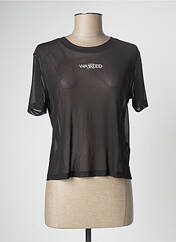 T-shirt noir WASTED PARIS pour femme seconde vue