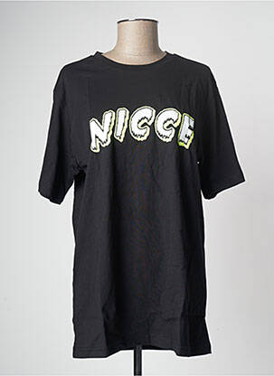 T-shirt noir NICCE femme