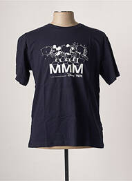T-shirt bleu WOOD WOOD homme