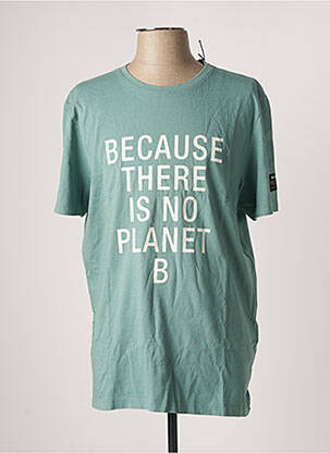 T-shirt vert ECOALF pour homme