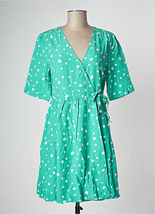 Robe courte vert GRACE & MILA femme
