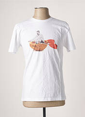 T-shirt blanc OLOW pour homme seconde vue