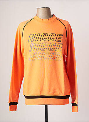 Sweat-shirt orange NICCE homme